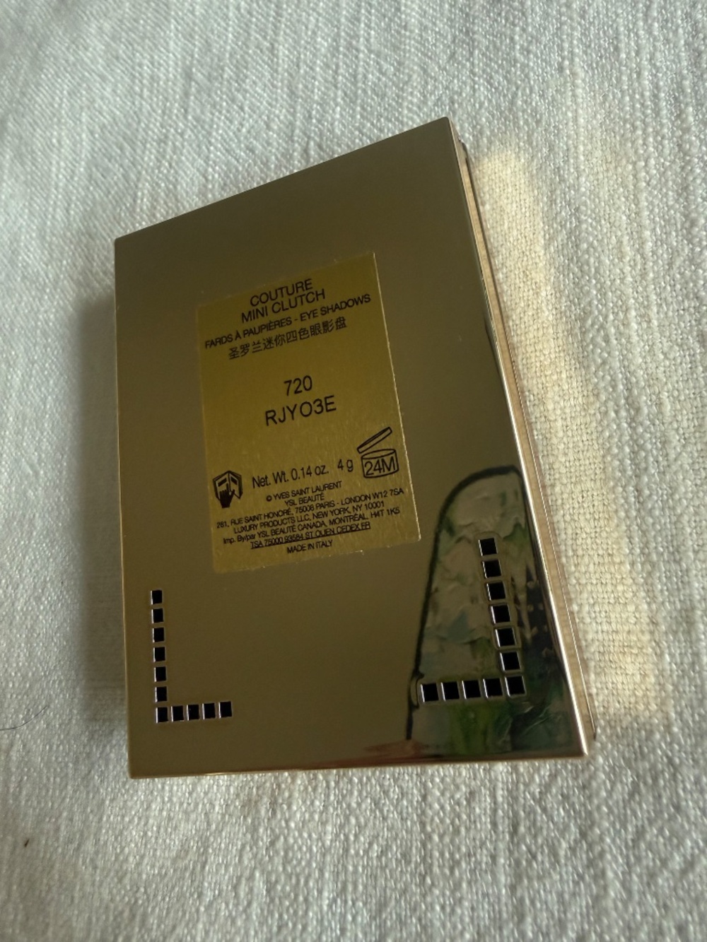 YSL Couture Mini Clutch Eyeshadow Palette 720 CaptivatingDunes NEW Beauty Makeup - Picture 2 of 8